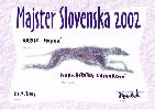 Som Majster Slovenska 2002